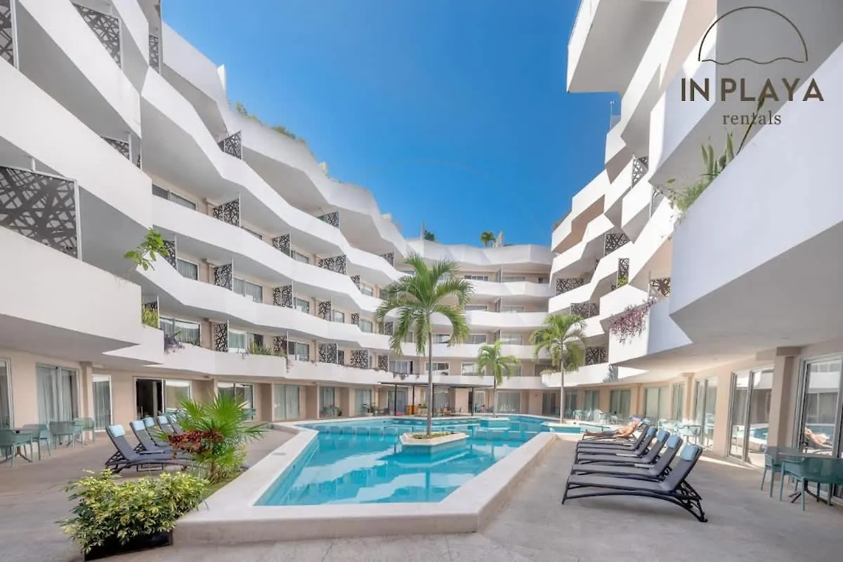 Luxury Condo 1Bd Apt Ac Pool Gym Cinema Playa del Carmen Mexico