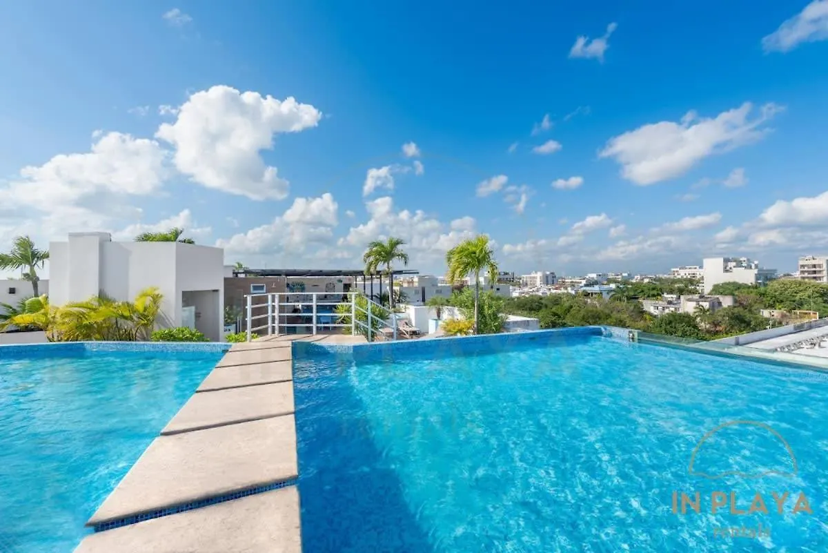 Luxury Condo 1Bd Apt Ac Pool Gym Cinema Playa del Carmen Apartmán