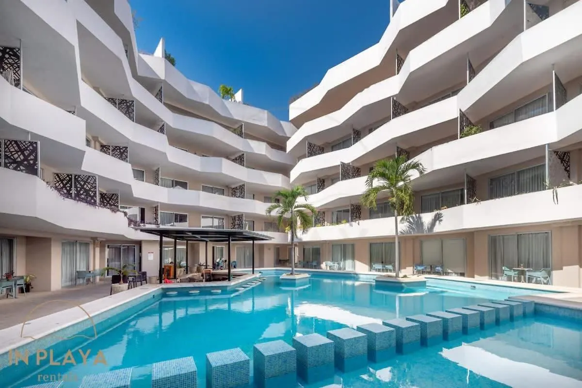 Luxury Condo 1Bd Apt Ac Pool Gym Cinema Playa del Carmen Apartmán